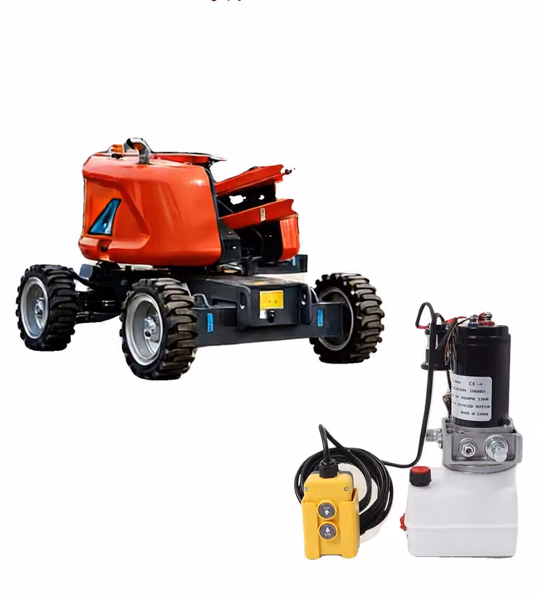 Pompa idraulica, motore a 12V, potenza di 800W, serbatoio carburante da 1,5 litri, pressione di 18 MPa, dimensioni compatte