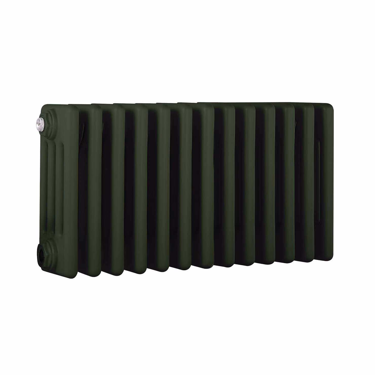 Radiatore Orizzontale a Colonne (4 Colonne) 300mm x 605mm - Verde (Evergreen) - Regent