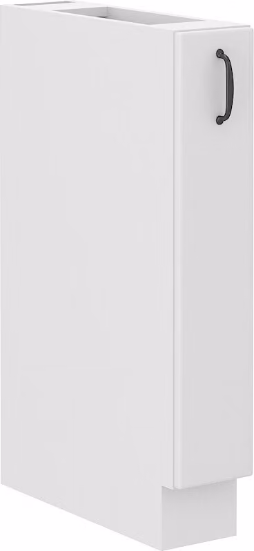 Armadietto estraibile SOPHIA - larghezza 15 cm, bianco