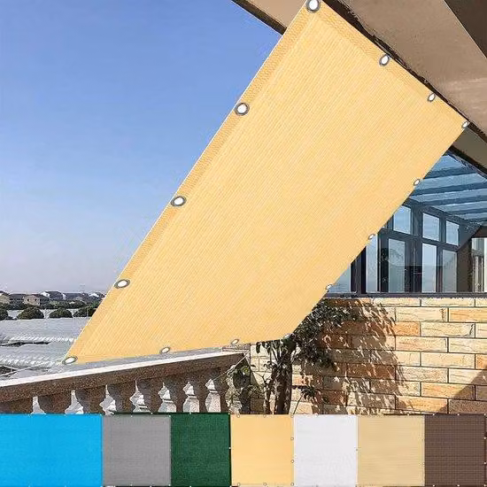 Divisorio per balcone - Ombrellone da terrazza - Protezione della privacy - Protezione solare con schermatura UV al 95% - 1,6 m x 2 m - Colore crema