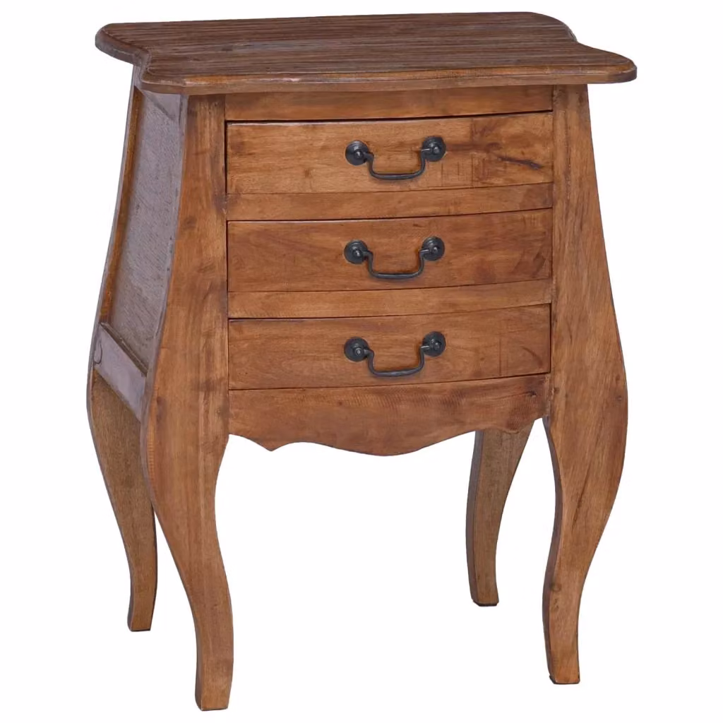 vidaXL Cassa di stoccaggio moderna in legno marrone L/P/H: 48 x 35 x 64 cm – 2
