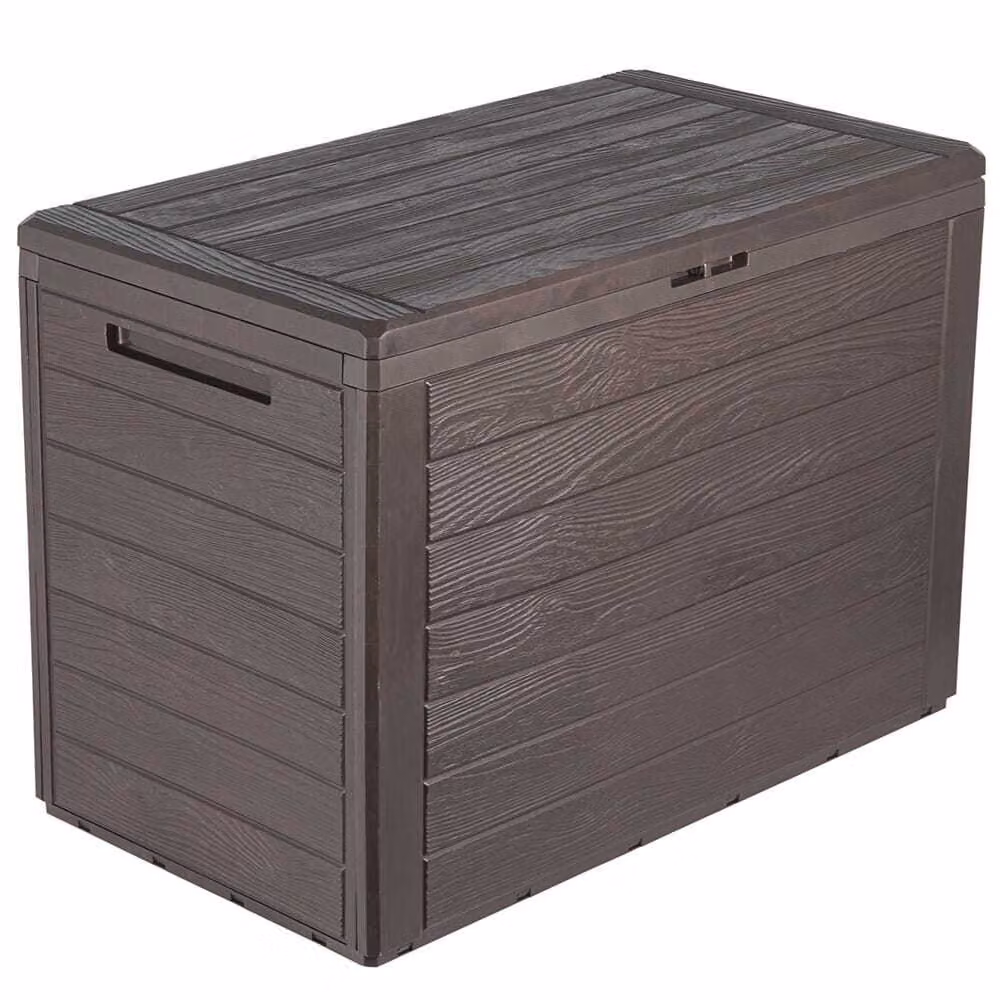Cassetta da giardino WOODEBOX Prosperplast MBWL190-440U Umbra
