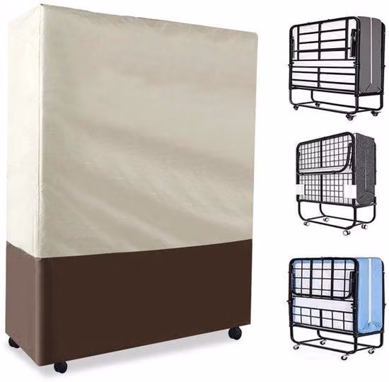 Copertura in poliestere per letto pieghevole – Resistente agli agenti atmosferici – Dimensioni: 85 x 33 x 107 cm (33,4 x 12,9 x 42,1 pollici) – Adatta per interni ed esterni