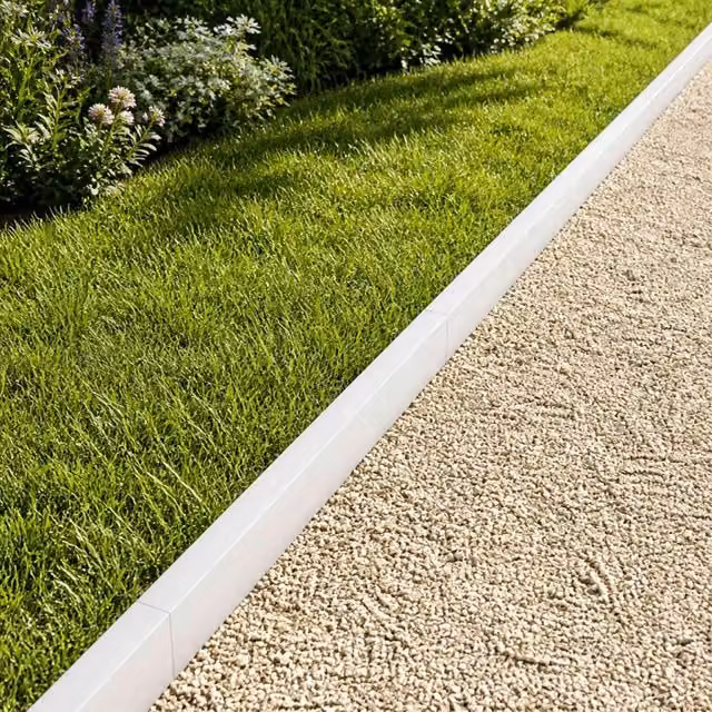 Profilo di copertura per giardino 20 pz 100 x 6 x 5 cm Acciaio 8013016