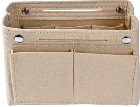Organizer leggero nero 34x15x5 cm