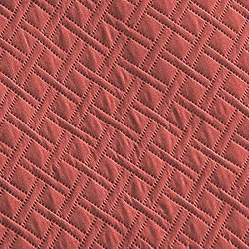 Copertura per chaise longue, 240 cm, in poliestere, colore rosso, lavabile