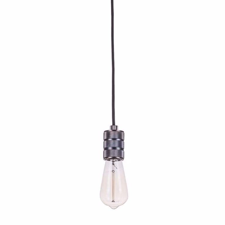 Lampada a sospensione Italux Millenia modello DS-M-010-03 NERO OPACO
