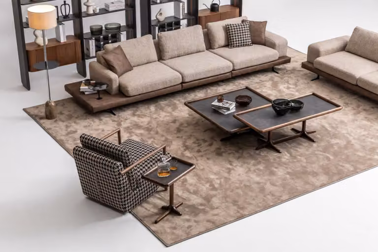 Moderne Sofagarnitur Wohnlandschaft Wohnzimmer Sofas Fünsitzer Sessel Set