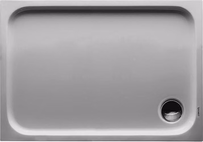 Duravit D-Code receveur de douche, 1000x700mm, rectangulaire, à encastrer, 720093000000001, 720093000000001