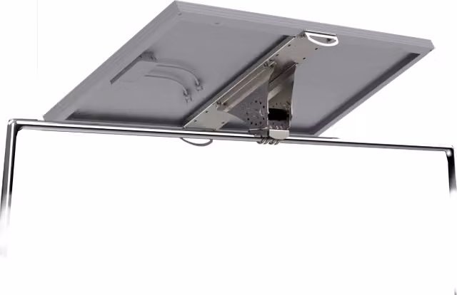 Supporto mono in acciaio inossidabile per pannello da 150W senza marca – 1