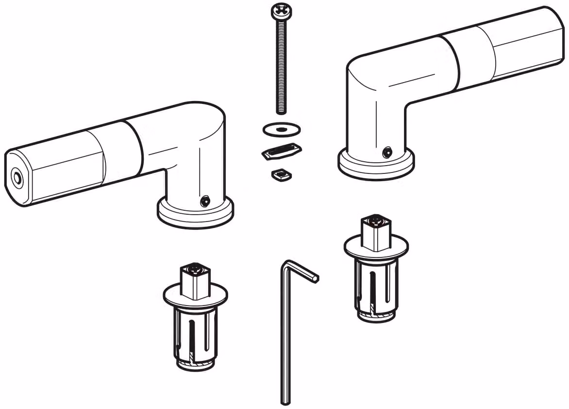 Cerniere Geberit adatte al sedile WC Emani 575800