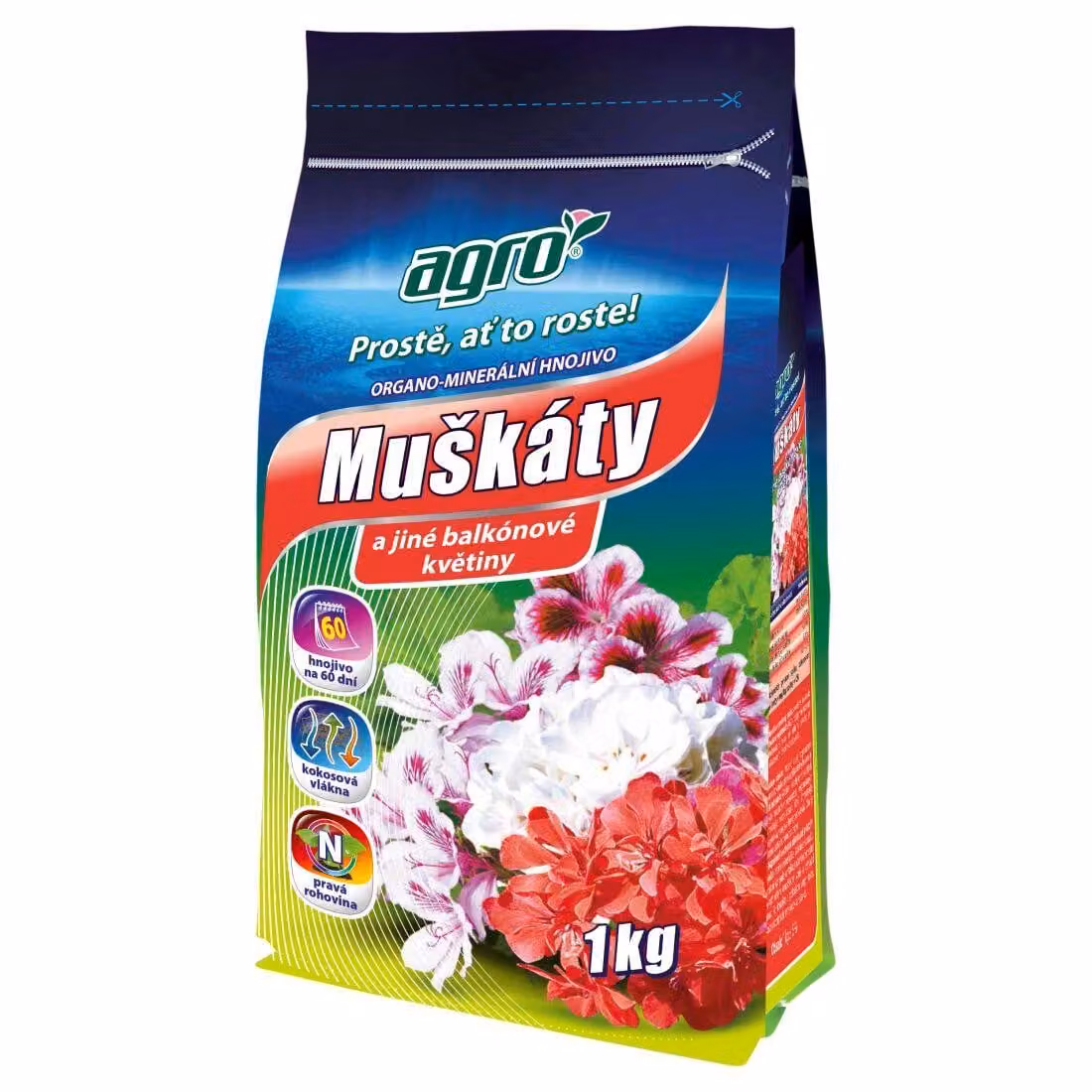 Concime AGRO organo-minerale per gerani 1 kg