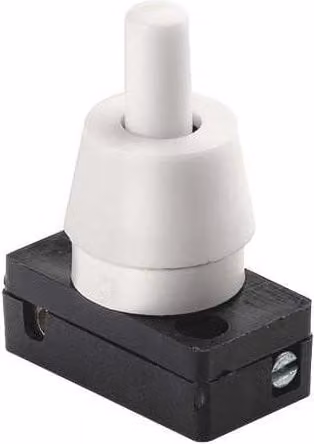 Interruttore a pulsante Vimar 00750.L bianco