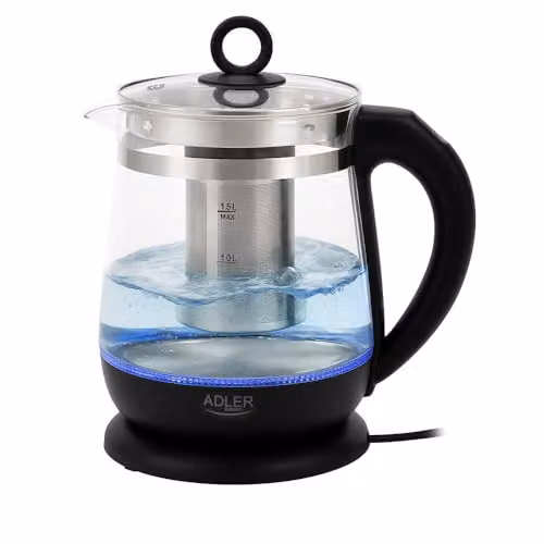 Adler AD 1299 nero bollitore elettrico 1.5L nero