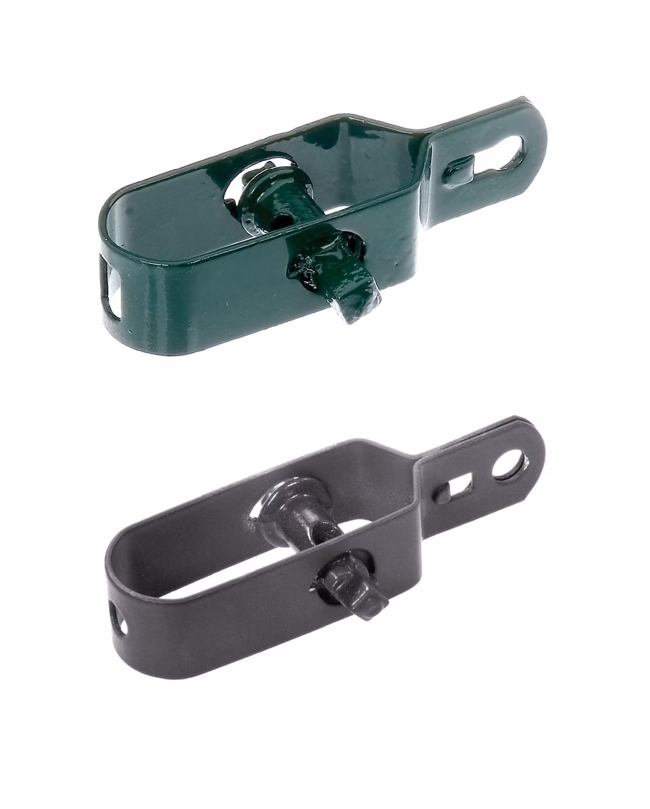 Alberts 821142 Tendifilo, zincato, plastificato antracite-metallico, misura 2, lunghezza 100 mm, set da 30