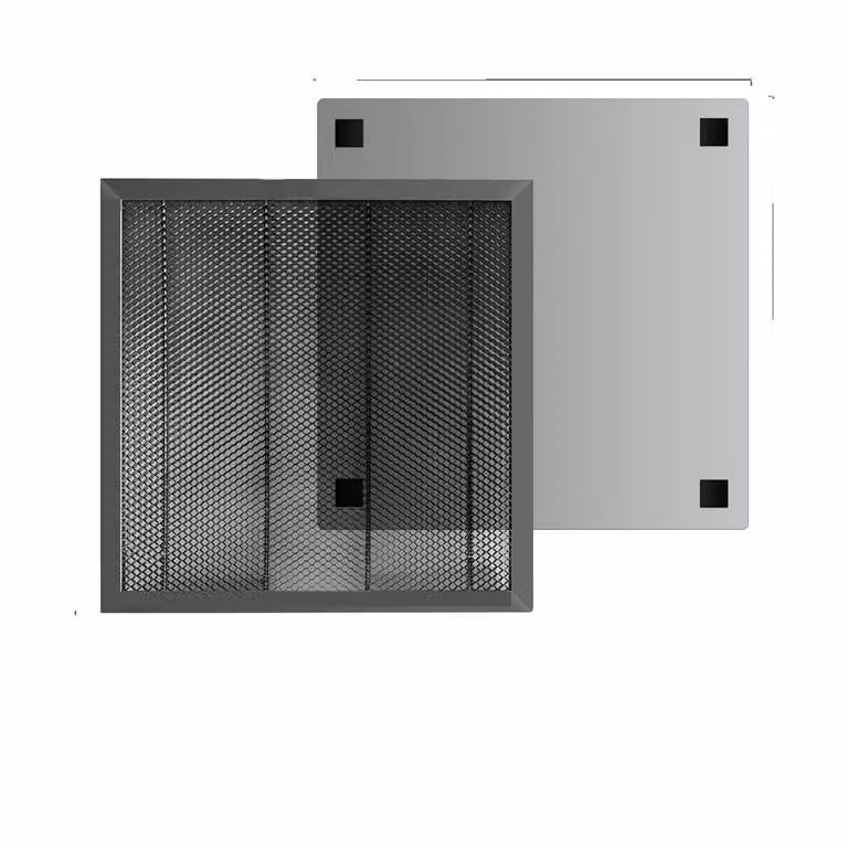 Banco da lavoro a nido d'ape, compatibile con macchine da taglio laser, design robusto, set di banchi da lavoro430x400x22mm