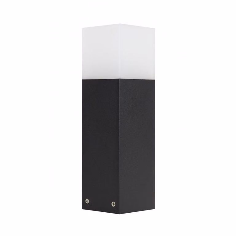 Palo luce 33 cm 1xE27 nero IP44 SU-MA Cube CB-330 BL