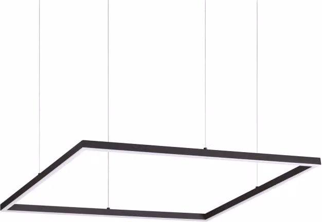 Lampada A Sospensione Oracle Slim Sp D070 Square 3000K On-Off Bk Ideal-Lux