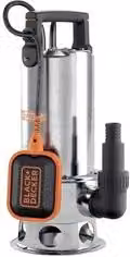 Elettropompa sommersa Black & Decker per acque chiare e nere 1100W Bxup1100XDe colore argento