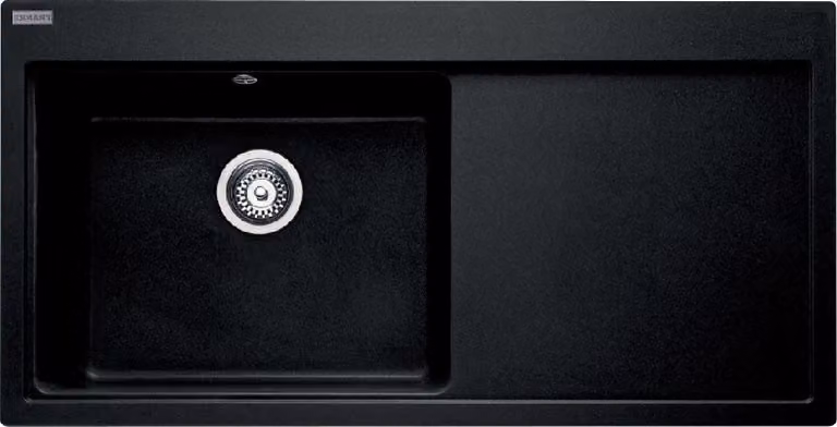 Franke Mythos - Lavello in Fragranite, MTG 611/2, 1000x515 mm, onice 114.0250.541