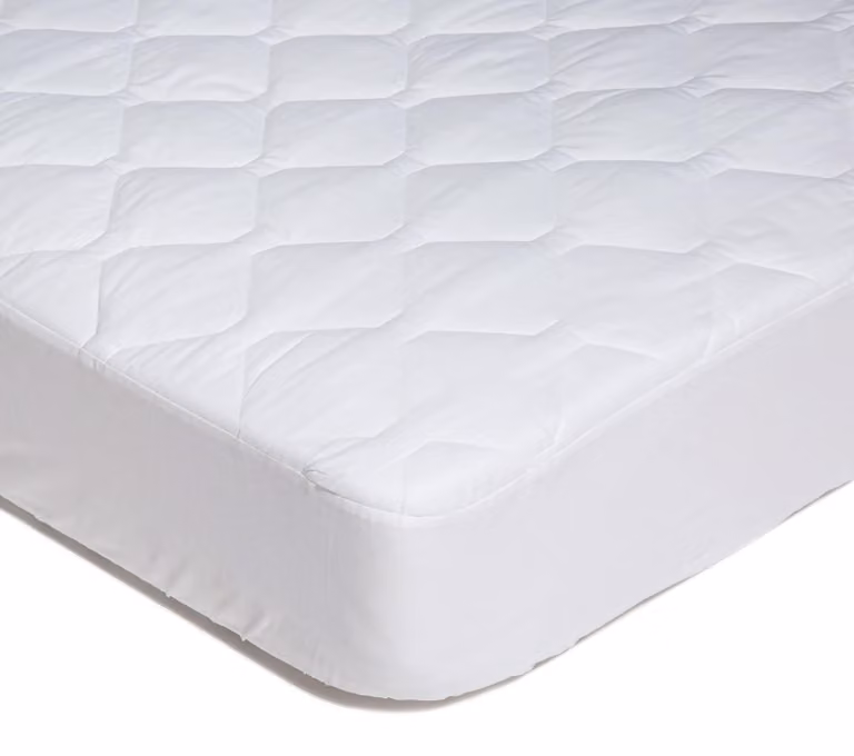 Coprimaterasso in cotone, taglia unica, per letto matrimoniale