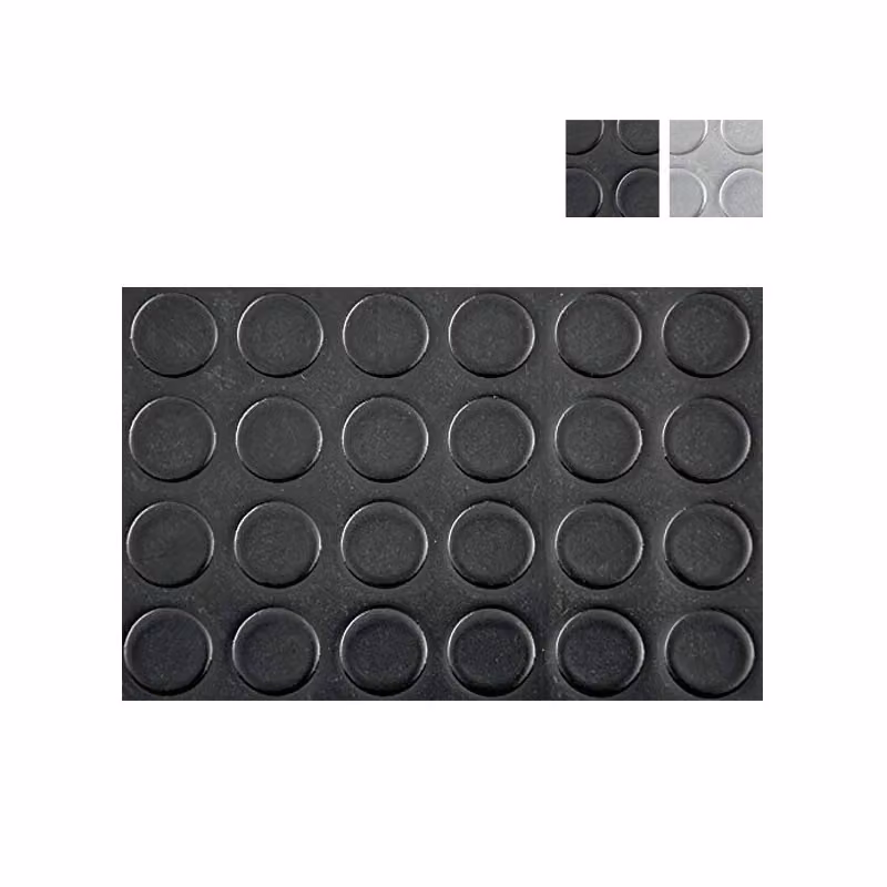 Pavimento in PVC Kobel Grigio Spessore 1,0 mm Rotolo da 25 m2 – 2