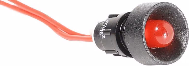 Segnale luminoso a LED D=10mm rosso 230V AC LS LED 10 R 230AC