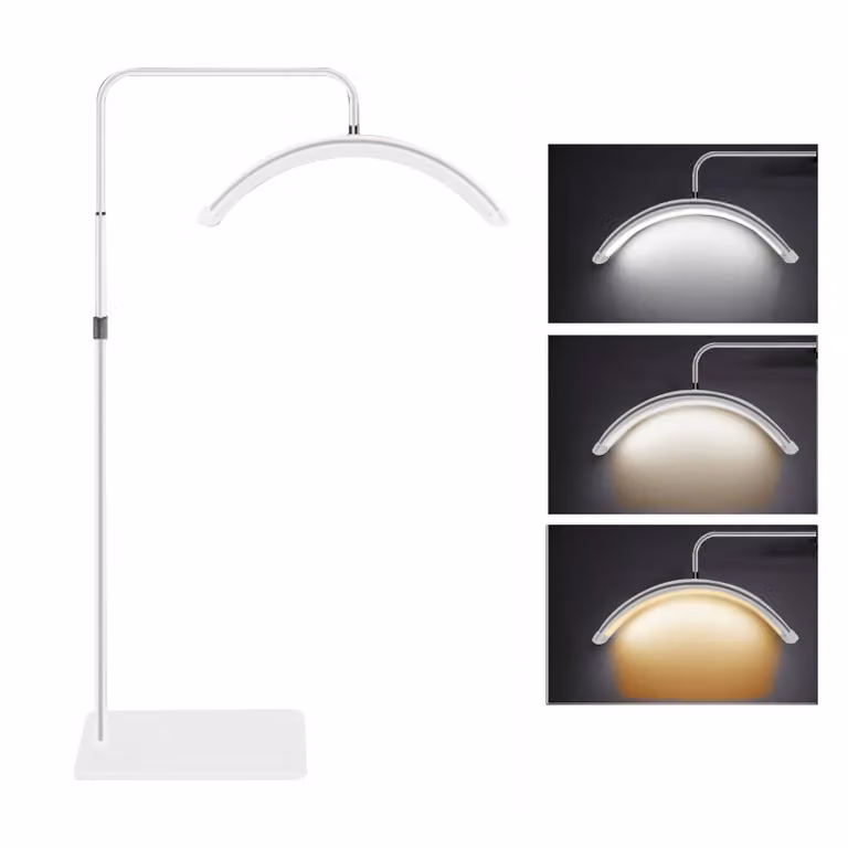 Lampada da terra, potenza 36W, temperatura colore 3200K-5600K, spina UE bianca