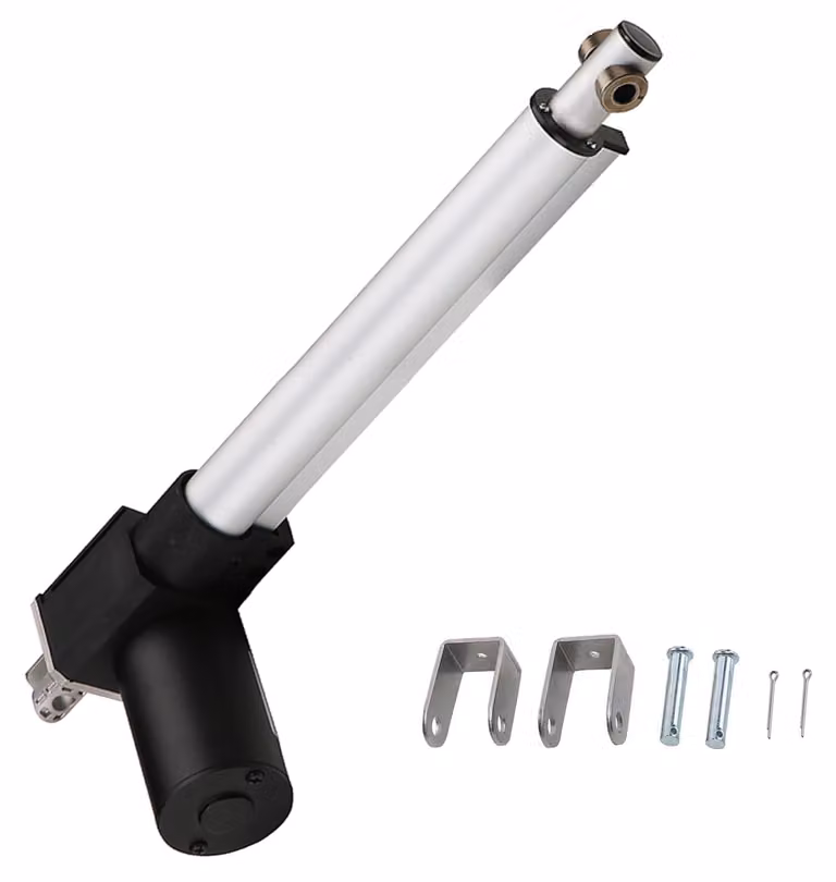 Attuatore lineare, 24 V DC, 6000 N, corsa di 200 mm, per applicazioni mediche e industriali