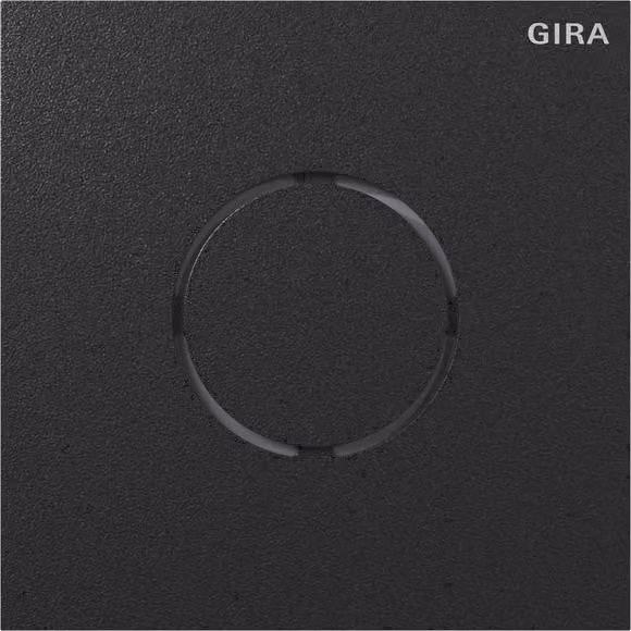 GIRA 5563925 Modulo vocale Sistema 106 Nero opaco