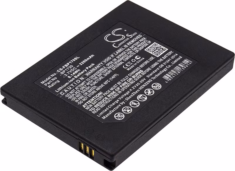 TECHTEK Batteria compatibile con [Fluke] 1730, 1730 Energie Logger, 1730 Three-Phase Electrical Energy Logger sostituisce 4146702, per 4389436, per B