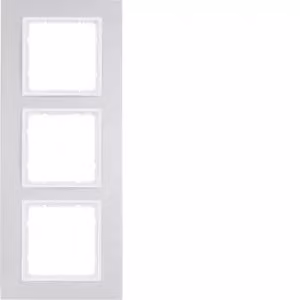 Berker 10136914 Cornice in alluminio/bianco polare Berker B.7