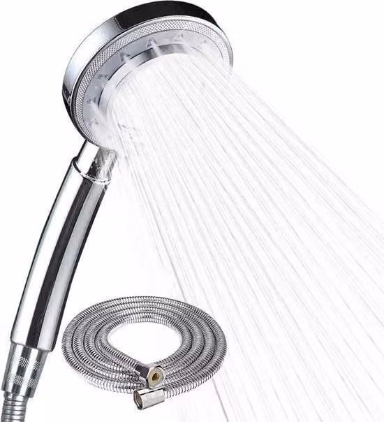 Set doccetta in acciaio inossidabile - A risparmio idrico - 1 pezzo - Cromo