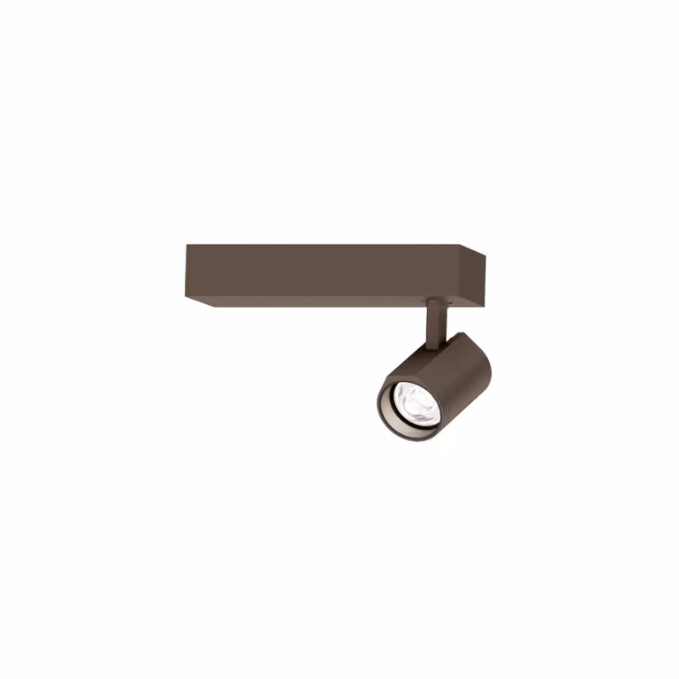 Wever & Ducré Lighting Faretto a soffitto Ceno, dimmerabile, Bronzo / Ottone antico, Soggiorno / Sala da pranzo, Alluminio, Moderno, Plafoniera