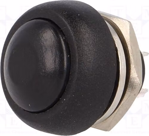 2 interruttori a pulsante, normalmente aperti (OFF), con ritorno automatico (ON), posizione 2, modello PS33BBK, interruttore Stard, 1A/250VAC