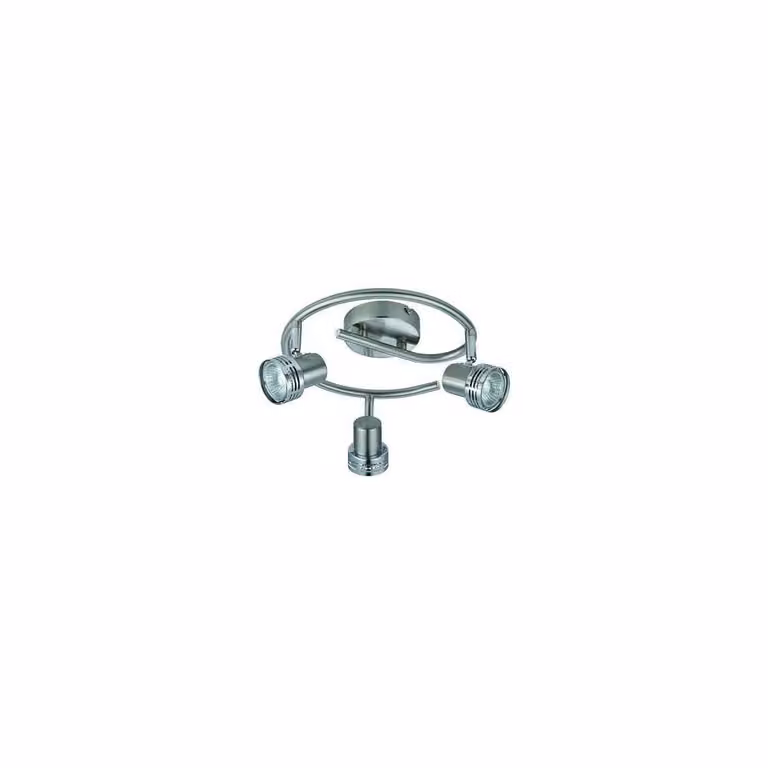 Faretto circolare da soffitto METRO - 3xGU10, 50W, cromato