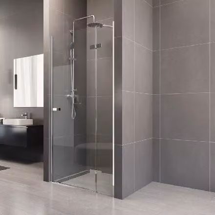 Mereo Novea - Porta doccia 800x2000 mm, destra, cromo/vetro trasparente CK10111ZP