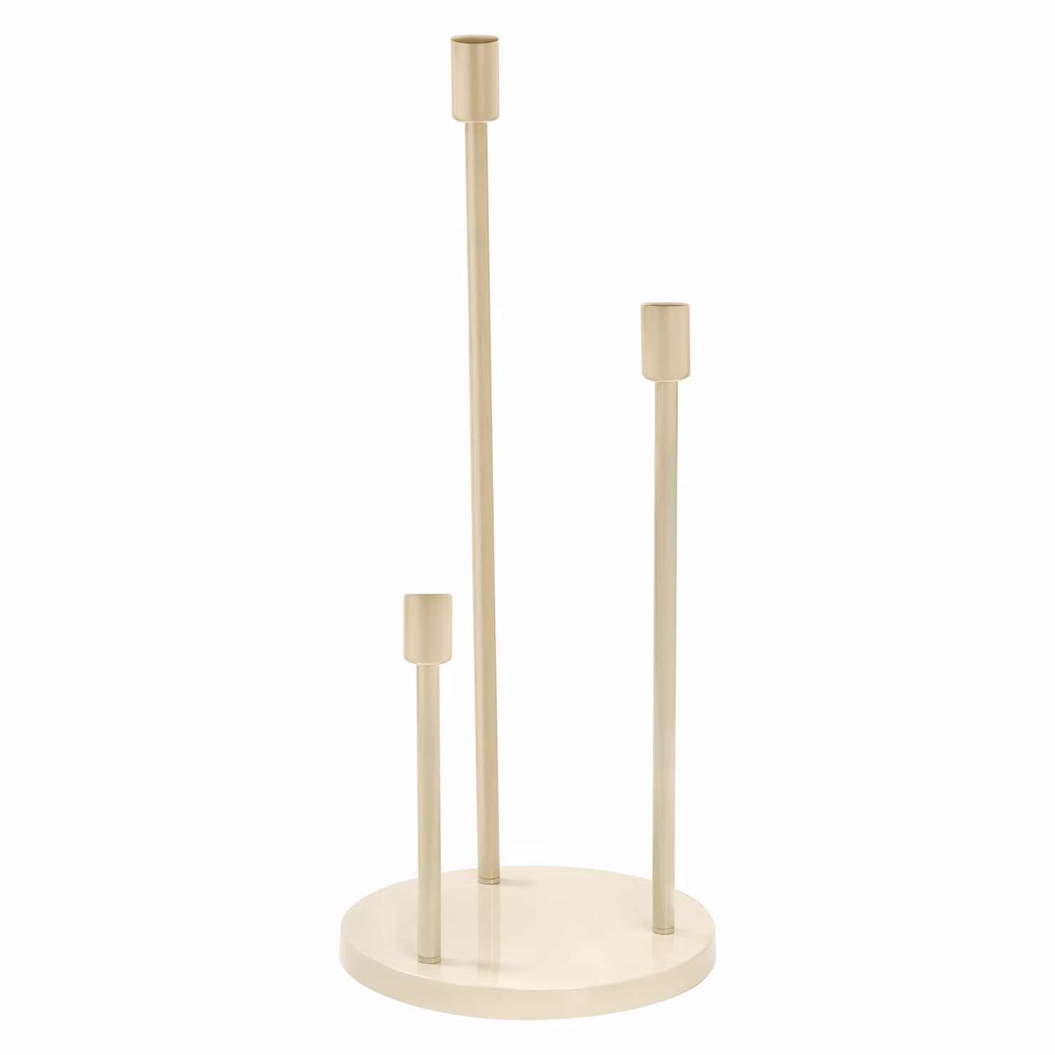 OSRAM DECOR STICK FLOOR lampada da terra, 3 x E27, beige, acciaio inossidabile, scenari di illuminazione personalizzati, ideale per le zone giorno, interruttore a pedale, design moderno, base E27, decorativa