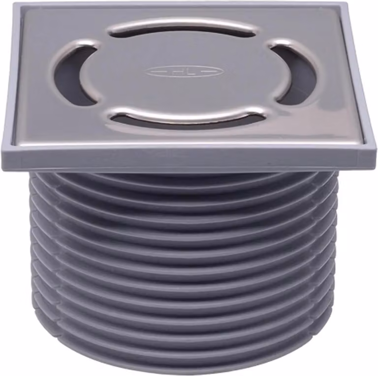 Prolunga HL Hutterer & Lechner, d 110mm/plastica 123x123mm/acciaio inox 115x115mm, senza ZU