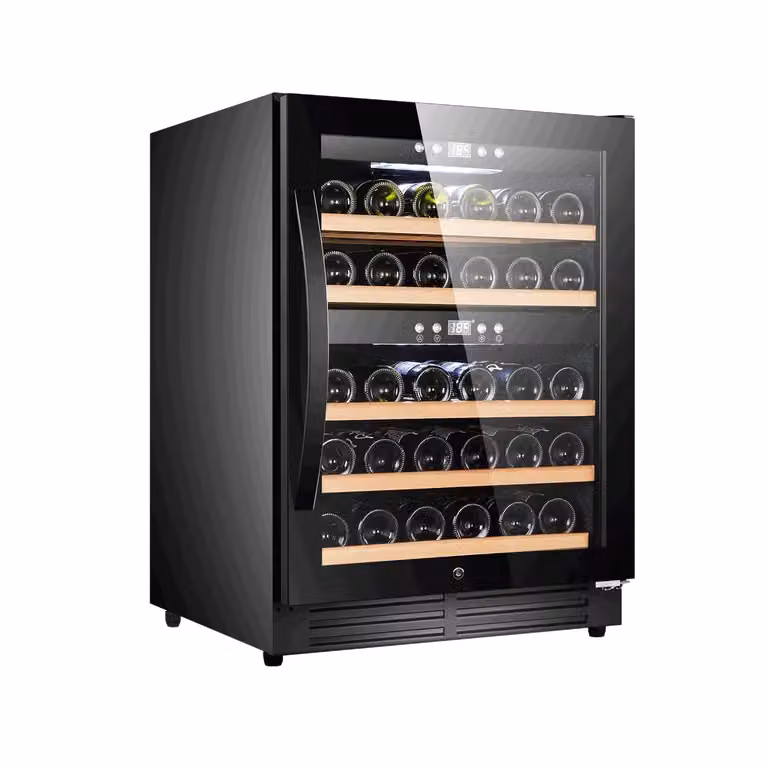 Cantinetta vino da incasso - Scandinavian Collection 40 Fullglass Black - Cavin