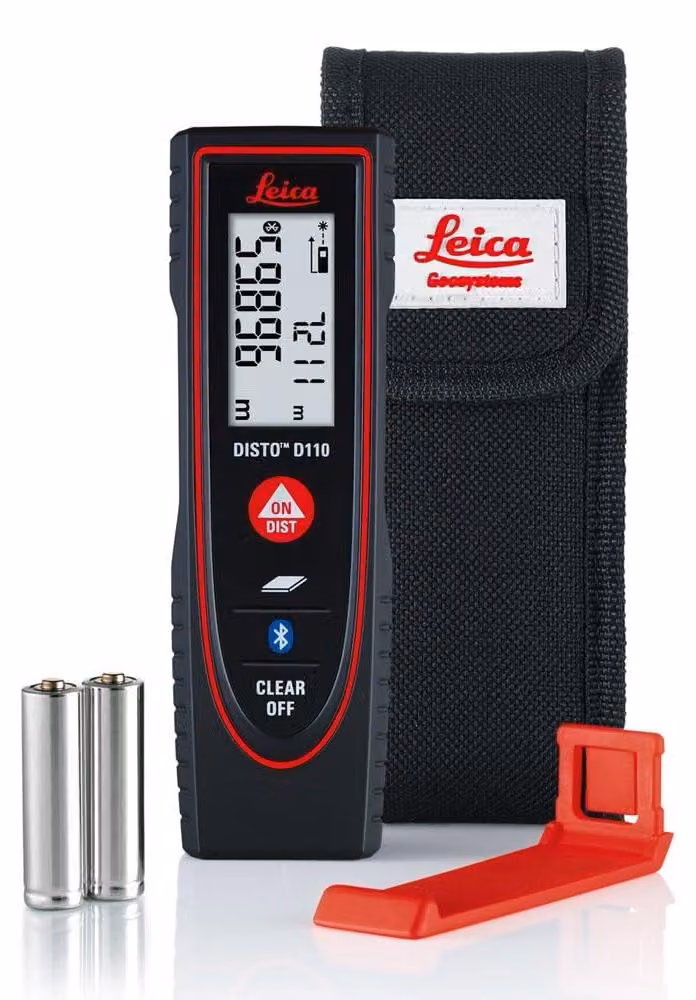Leica DISTO D110: misuratore laser compatto con Bluetooth (per l'utilizzo con app)