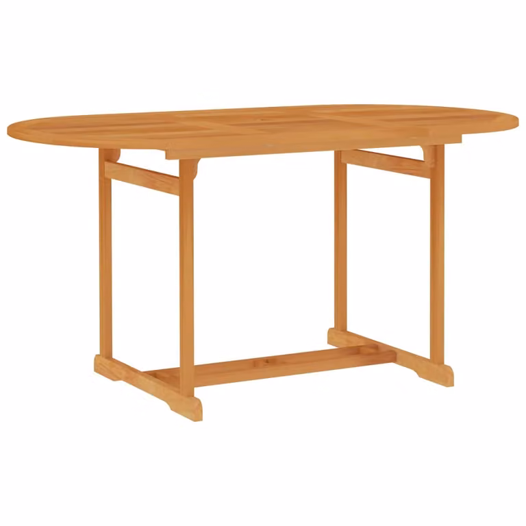 set da pranzo da giardino 5 pezzi con cuscini grigi in teak massiccio