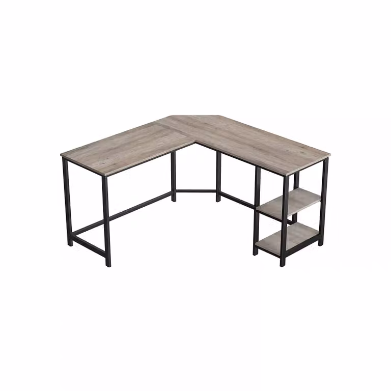 In And OutdoorMatch Scrivania angolare industriale Nola - Scrivania da lavoro - Studio - Scrivania - 138x138x75cm