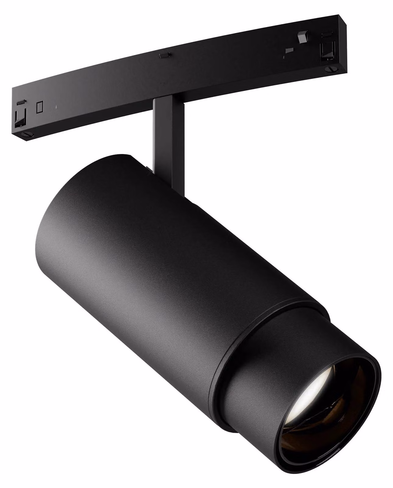 ARELUX XNET ADJ. MINI PROIETTORE per PROFILI CURVI, tecnologia DALI, 14,2W, 48V DC, indice di resa cromatica (CRI) 90, angolo di emissione 18-45°, UGR < 10 (a 18°), temperatura di colore 3000K