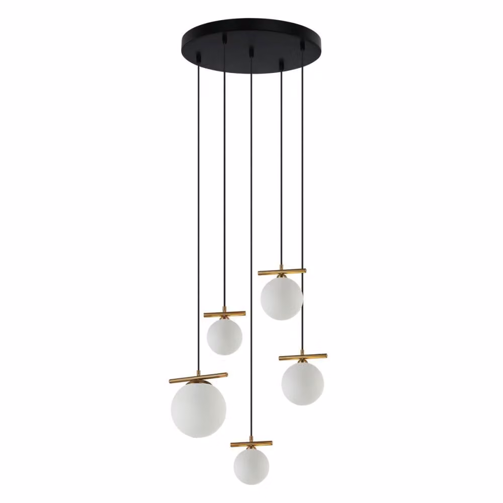 Lampada a sospensione MERSETA PND-463325A-BRO+W Italux