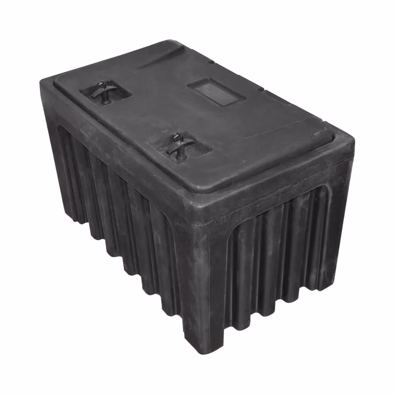 Cassetta per attrezzi in plastica Breckner Germany nera L/P/H: 46,0 x 58,0 x 80,0 cm – 2
