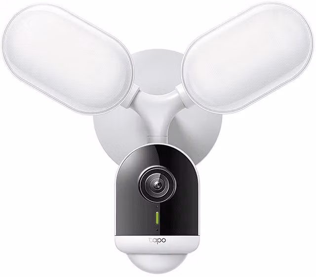 Videocamera di sorveglianza esterna TP-Link Tapo C720 2K Smart AI Floodlight White con connettività Wi-Fi