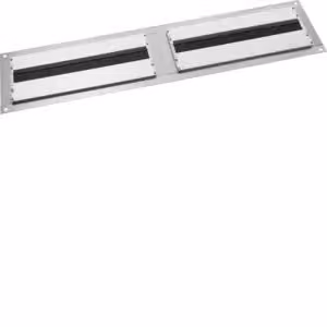 Griglia di fondo Hager con spazzole 1100x400 zincata M-BBB11040