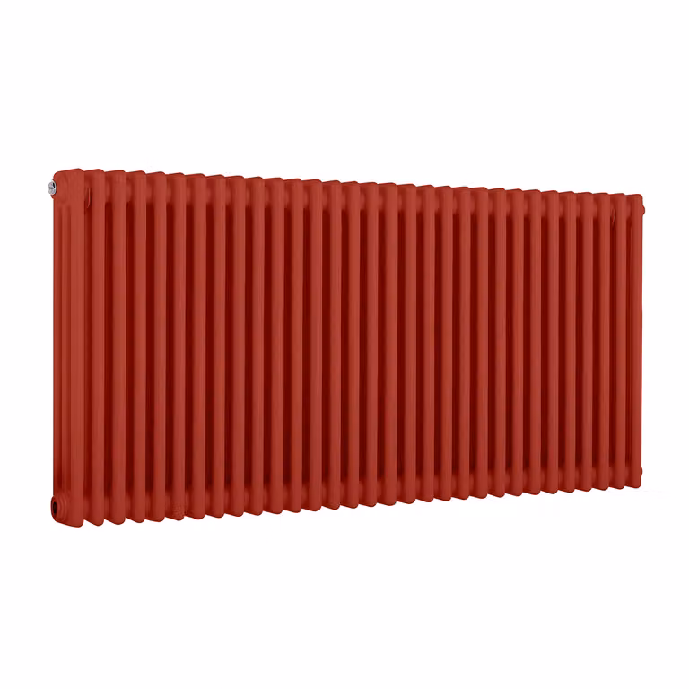 Radiatore Orizzontale a Colonne (3 Colonne) 750mm x 1415mm - Rosso (Siamese Rosso) - Regent