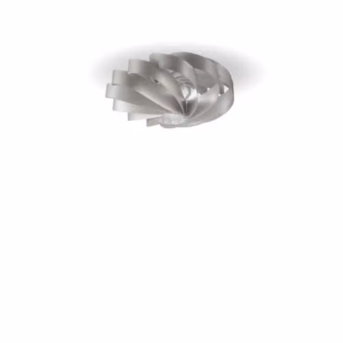 Plafoniera Moderna Polilux ® Argento 3 Luci E27